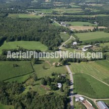 Albion, Maine Aerial Photos