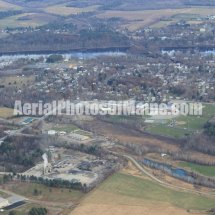 Aerial Photos from a Plane » Fairfield, Maine Aerial Photos
