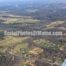 Aerial Photos from a Plane » Sidney, Maine Aerial Photos