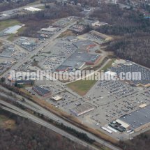 Aerial Photos from a Plane » Waterville, Maine Shopping Centers Aerial Photos