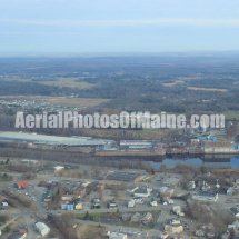 Aerial Photos from a Plane » Winslow, Maine Aerial Photos